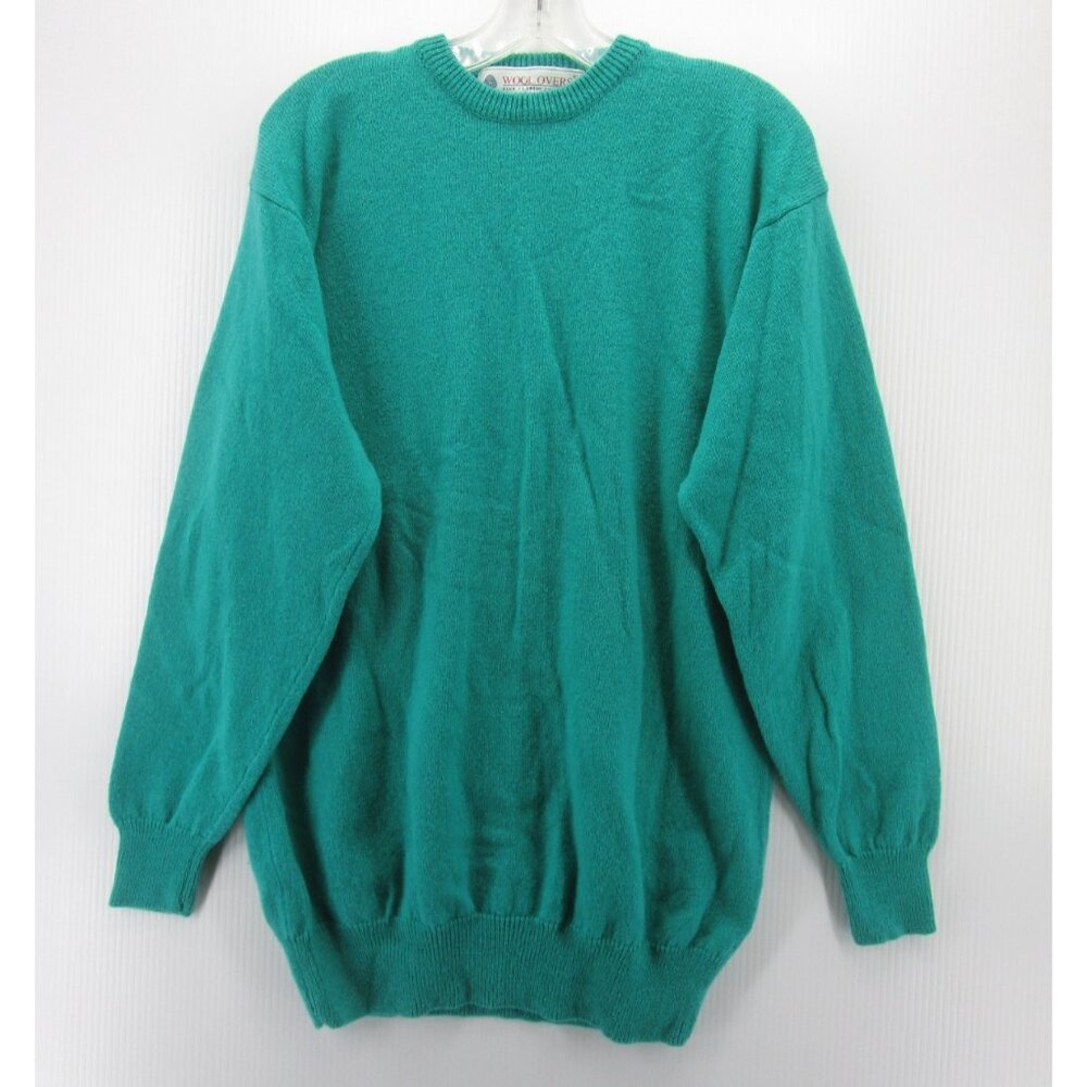 Woolovers Sweater Medium Wool Pullover Crewneck Preppy Classic Knit